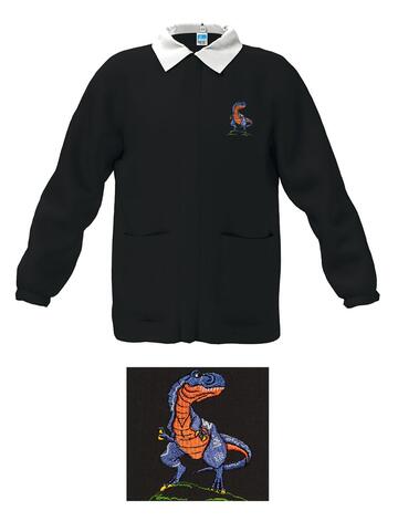 Siggi Happy School child school tunic 33CS1778 Dinosaur embroidery - SITE_NAME_SEO